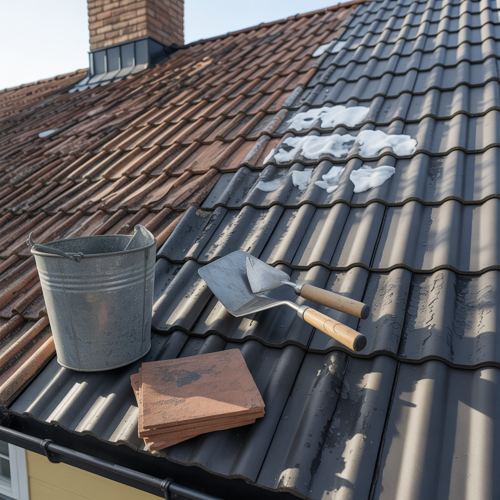 12.Hur atgardar man frostskador pa takbelaggningar